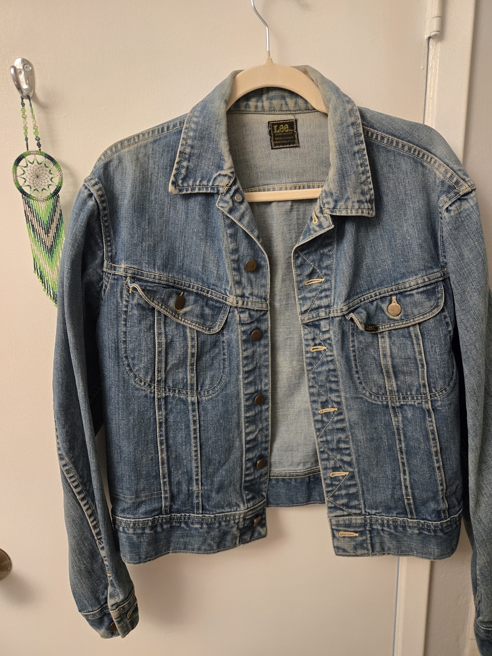 Lee 1960/1970 Distressed Blue Denim Jacket
